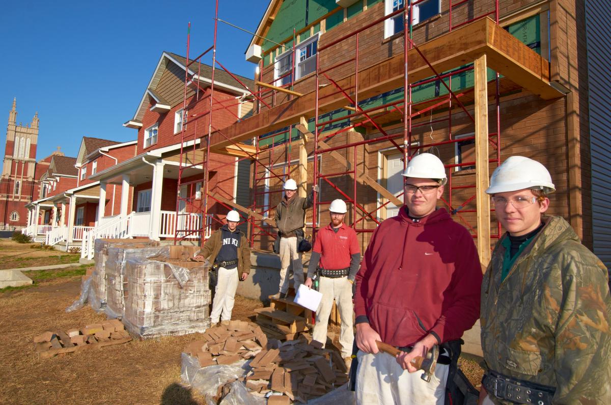 A home built by Ranken Technical College students